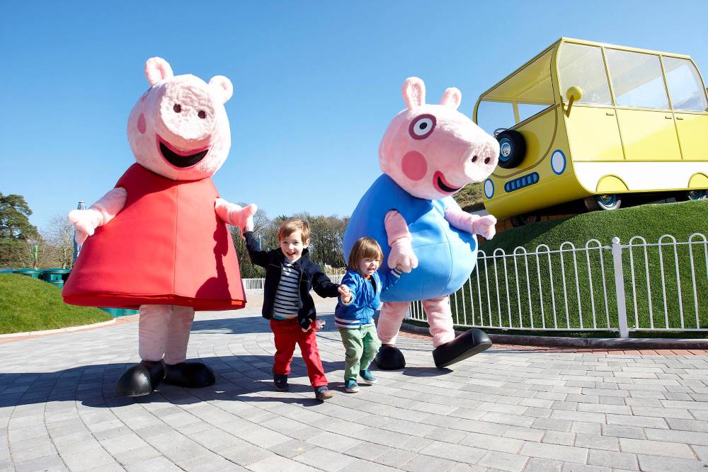 Peppa Pig World at Paultons Park via Southampton