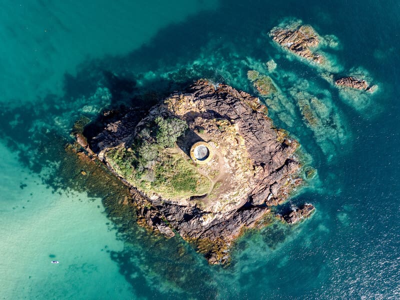 Janvrins Tomb Portelet Bay Jersey